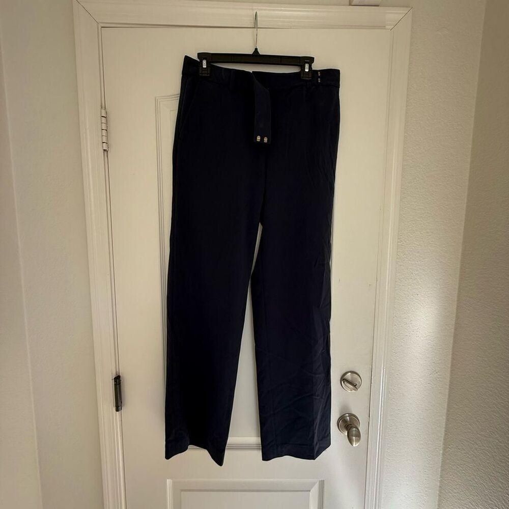 MICHAEL KORS Navy Straight Leg Trouser - Picture 3 of 6